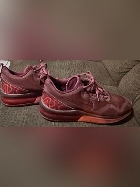Nike Burgundy Athletic Sneakers
